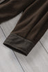Turn Down Collar Buttoned Shirt Jacket